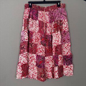 Floral Patchwork Skirt Made in India